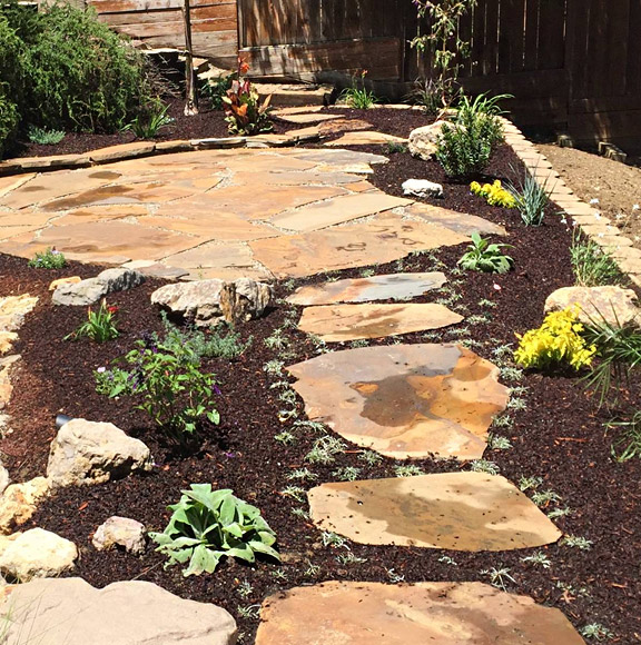 our professionals created this landscape in Simi Valley